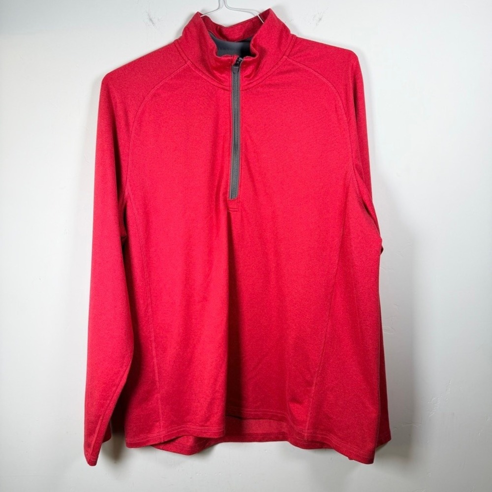 Lot of 3 Vineyard Vines Performance 1/4 Zip Pullovers Mens L Blue Red Grey - Picture 7 of 13